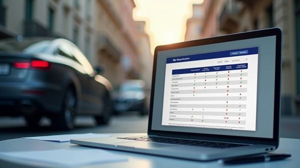 Optimiser votre assurance auto pour économiser avec un comparateur